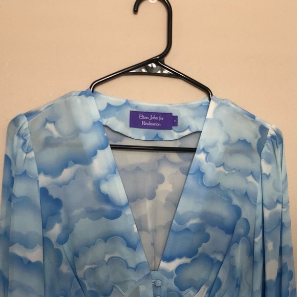 Réalisation Par Elton John Cloud Dress - Picture 2 of 3